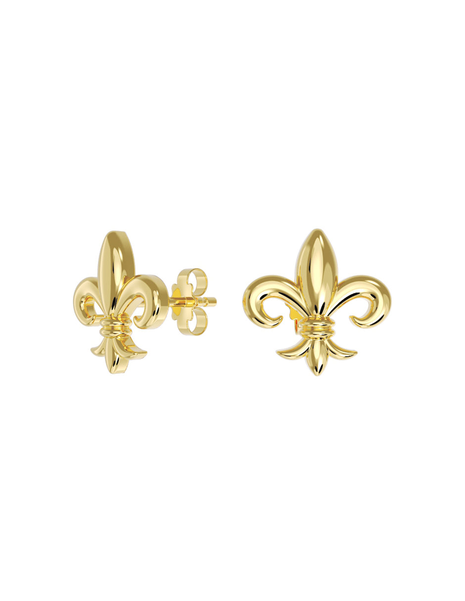 Aretes de Oro 14k con acabado pulido (A4981-E)