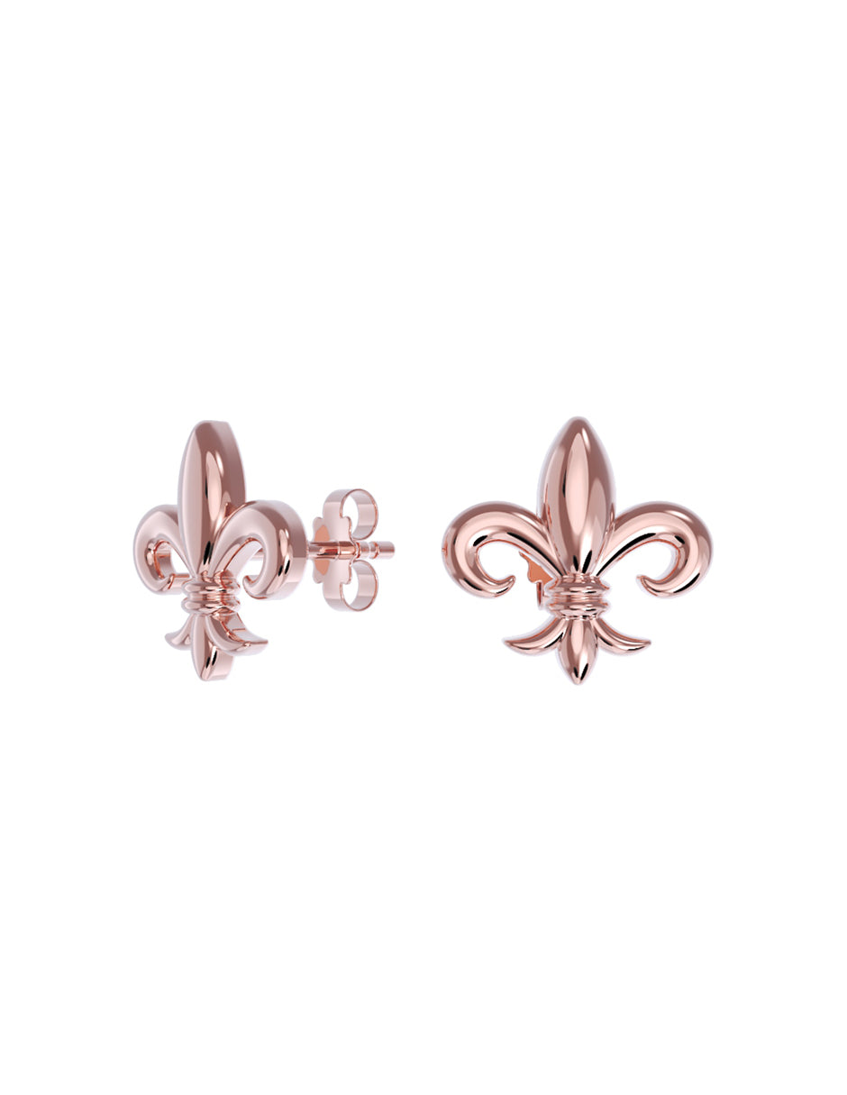 Aretes de Oro 14k con acabado pulido (A4981-E)-3