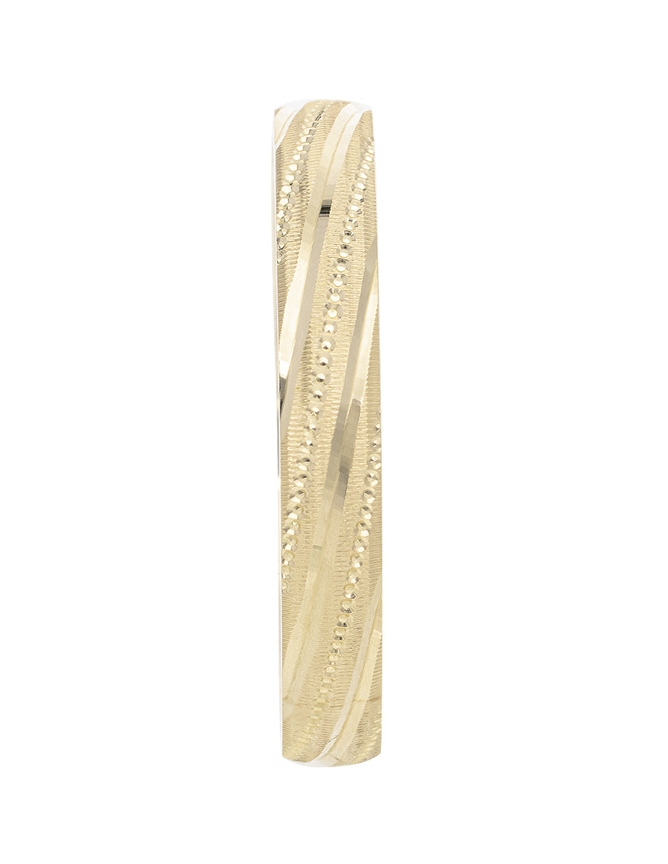 Argolla De Matrimonio Oro Amarillo 14K 3mm