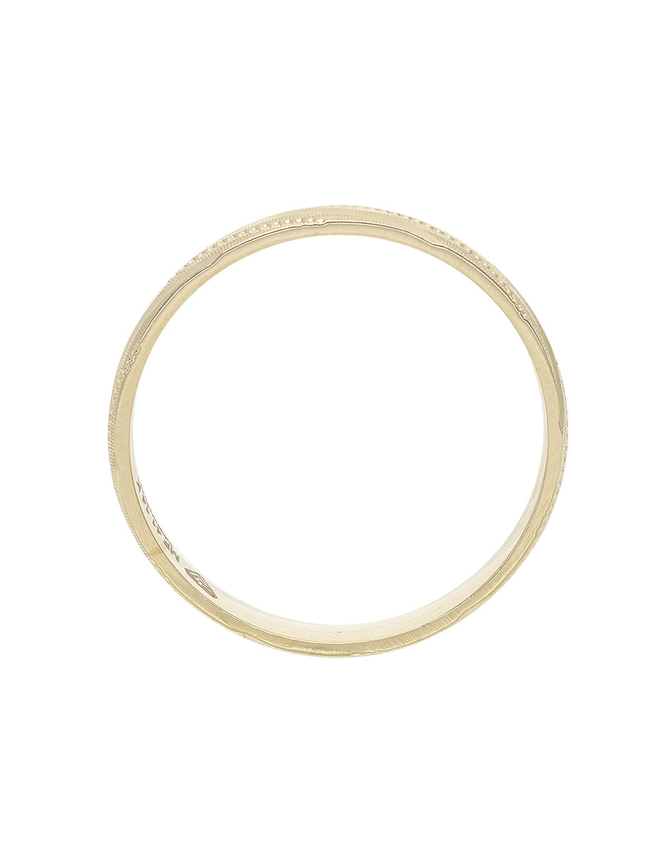 Argolla De Matrimonio Oro Amarillo 14K 3mm