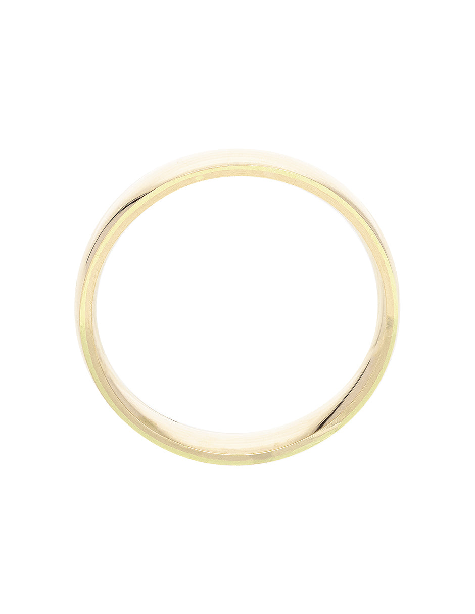Argolla de Matrimonio Oro Amarillo 10k 4mm