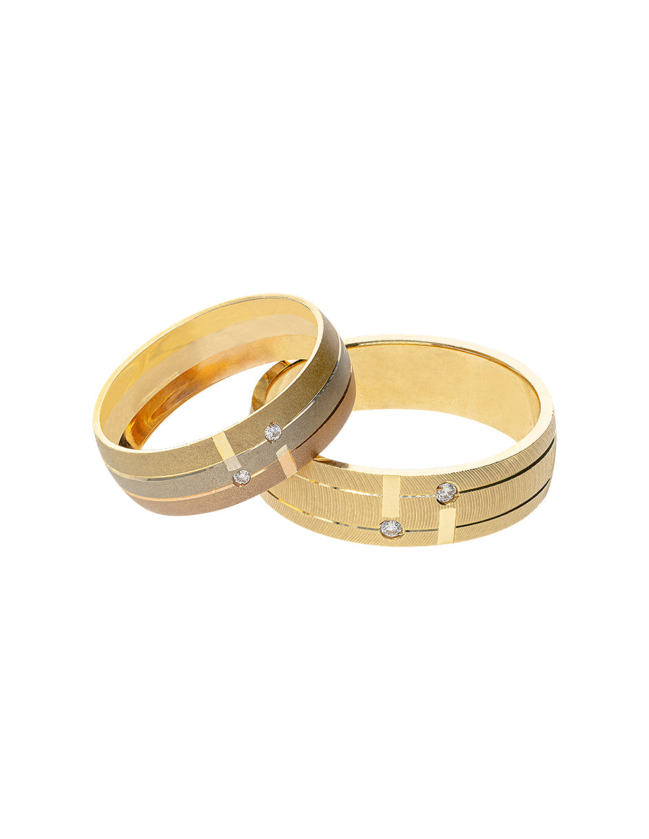 Oro Florentina 10K & Oro Amarillo 14K