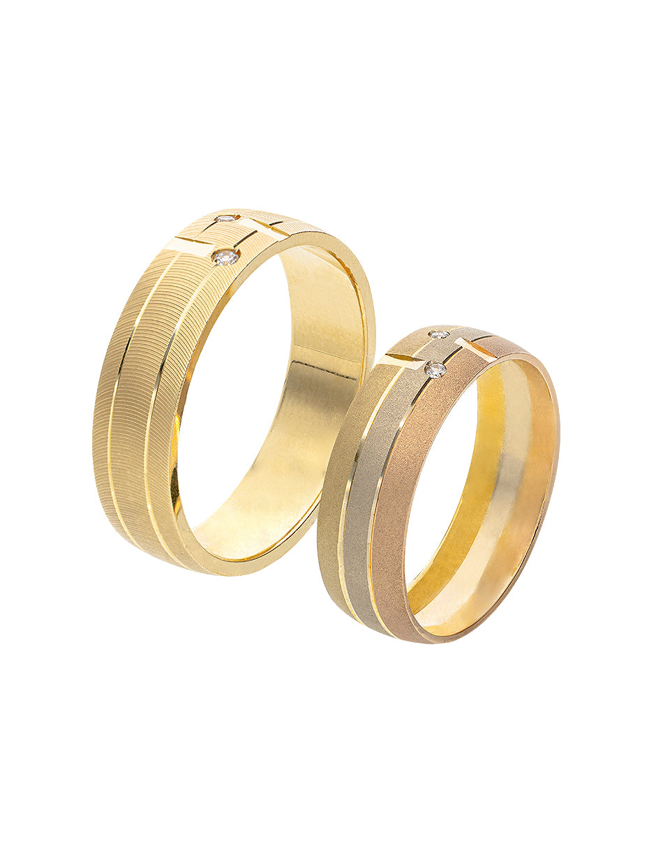 Oro Florentina 10K & Oro Amarillo 14K -1