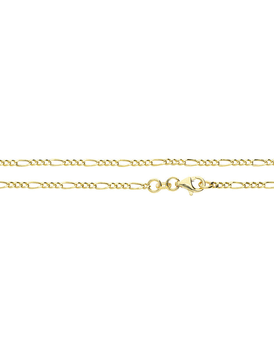 Cadena de Oro Amarillo 14K Fígaro 2.05 mm 