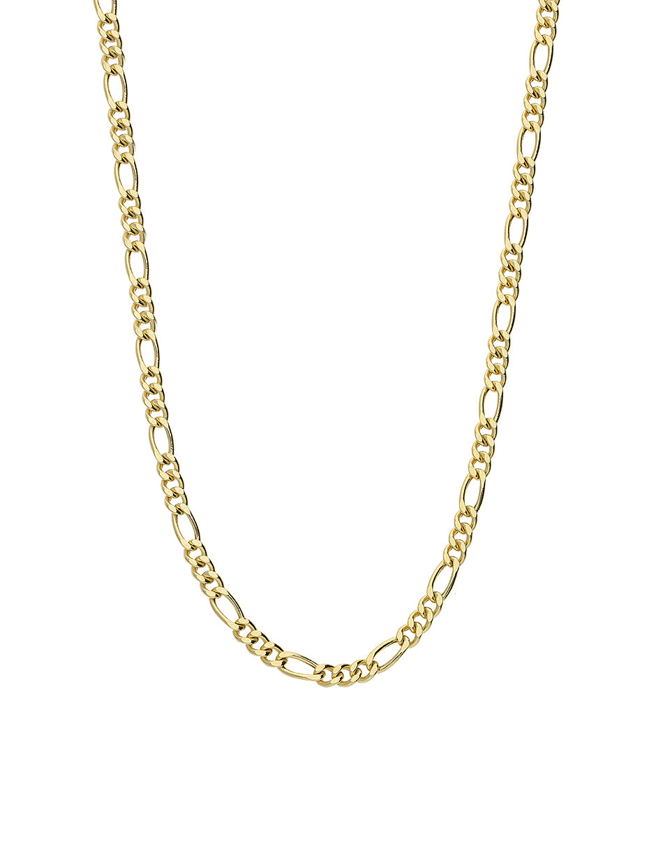 Cadena de Oro Amarillo 14K Fígaro 3.05 mm