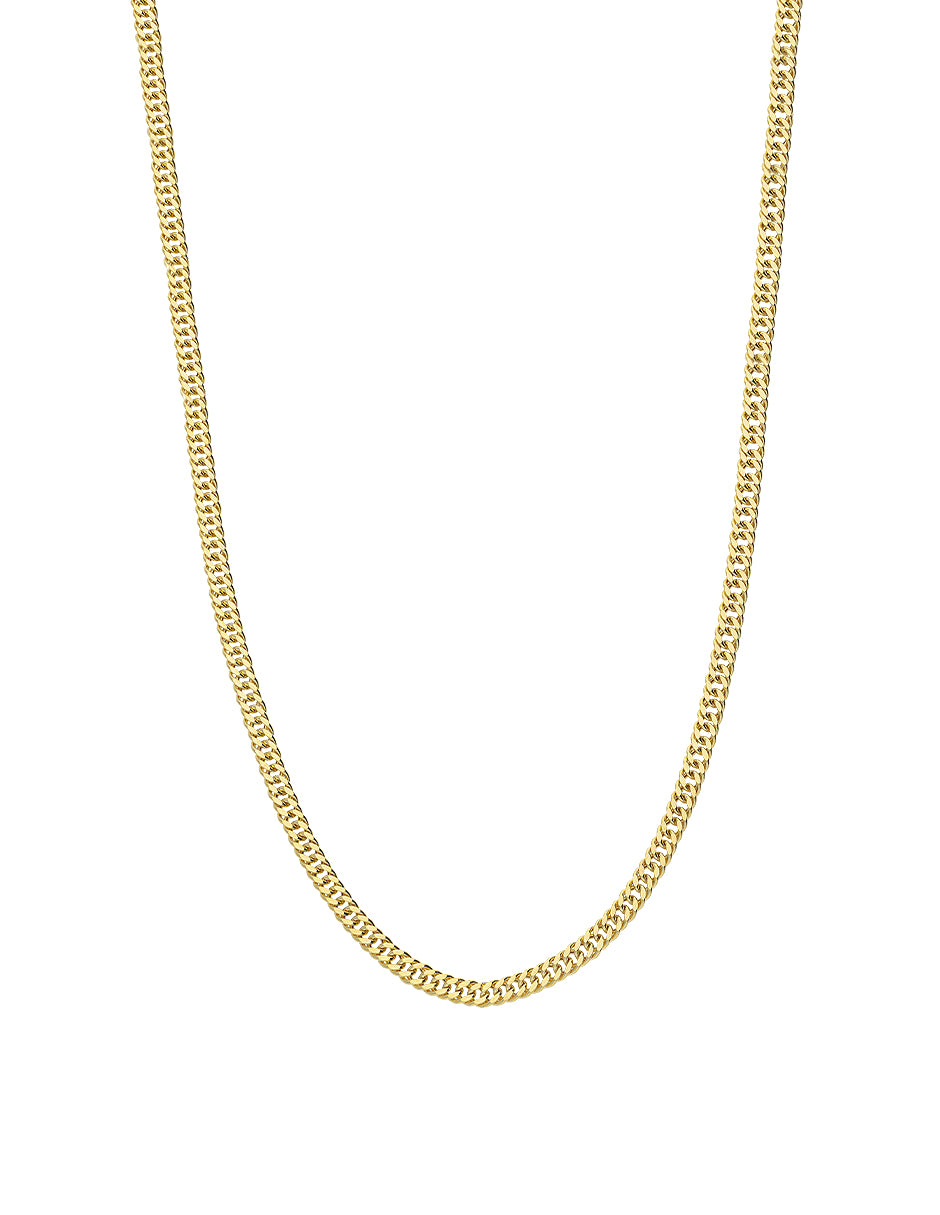 Cadena de Oro Amarillo 14K Tipo Barbada 2 mm 