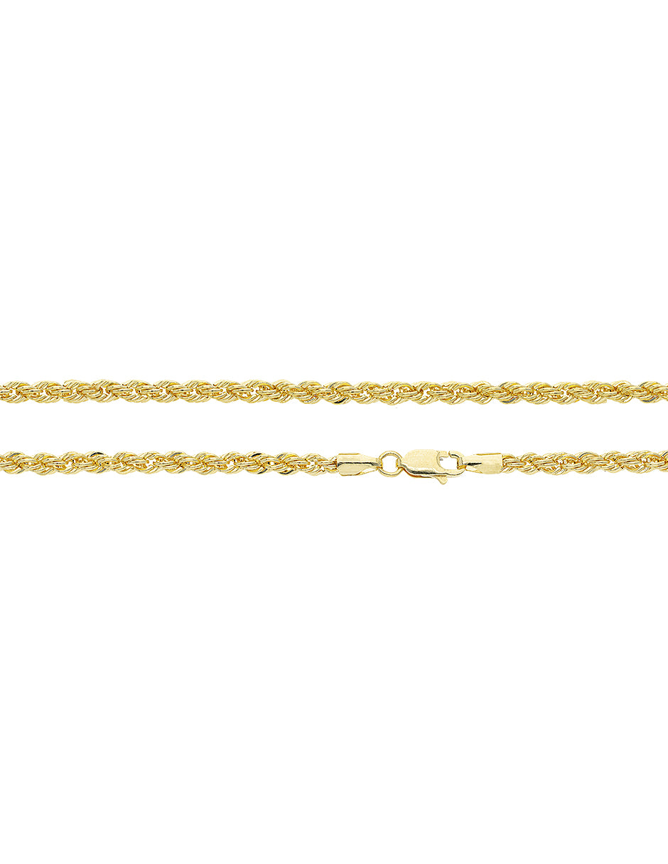 Cadena de Oro Amarillo 14K Tipo Torsal 3.3 mm