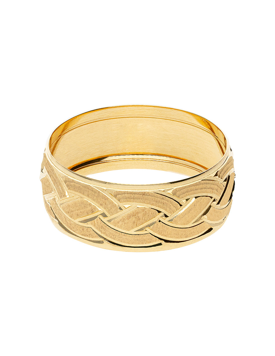 Argolla de Matrimonio Oro Amarillo 10k 8mm (10-204438)