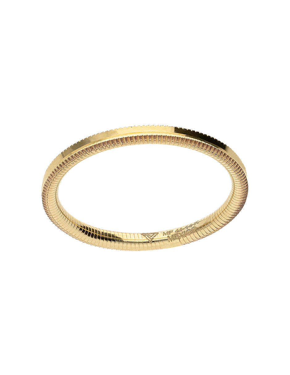 Argolla de matrimonio de Oro Amarillo 14k, 2mm