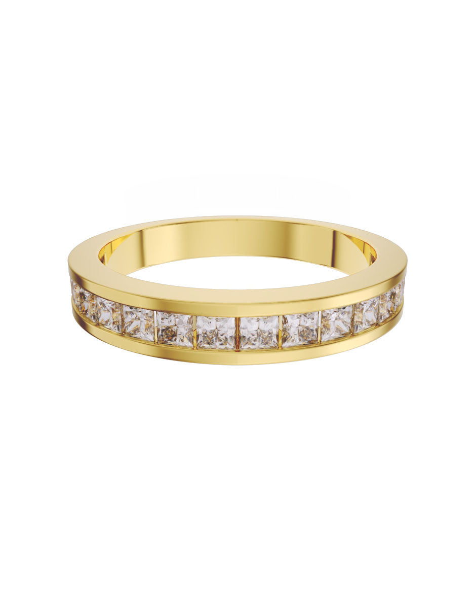 Churumbela de Oro de 14k con Diamantes de 0.04 Ct