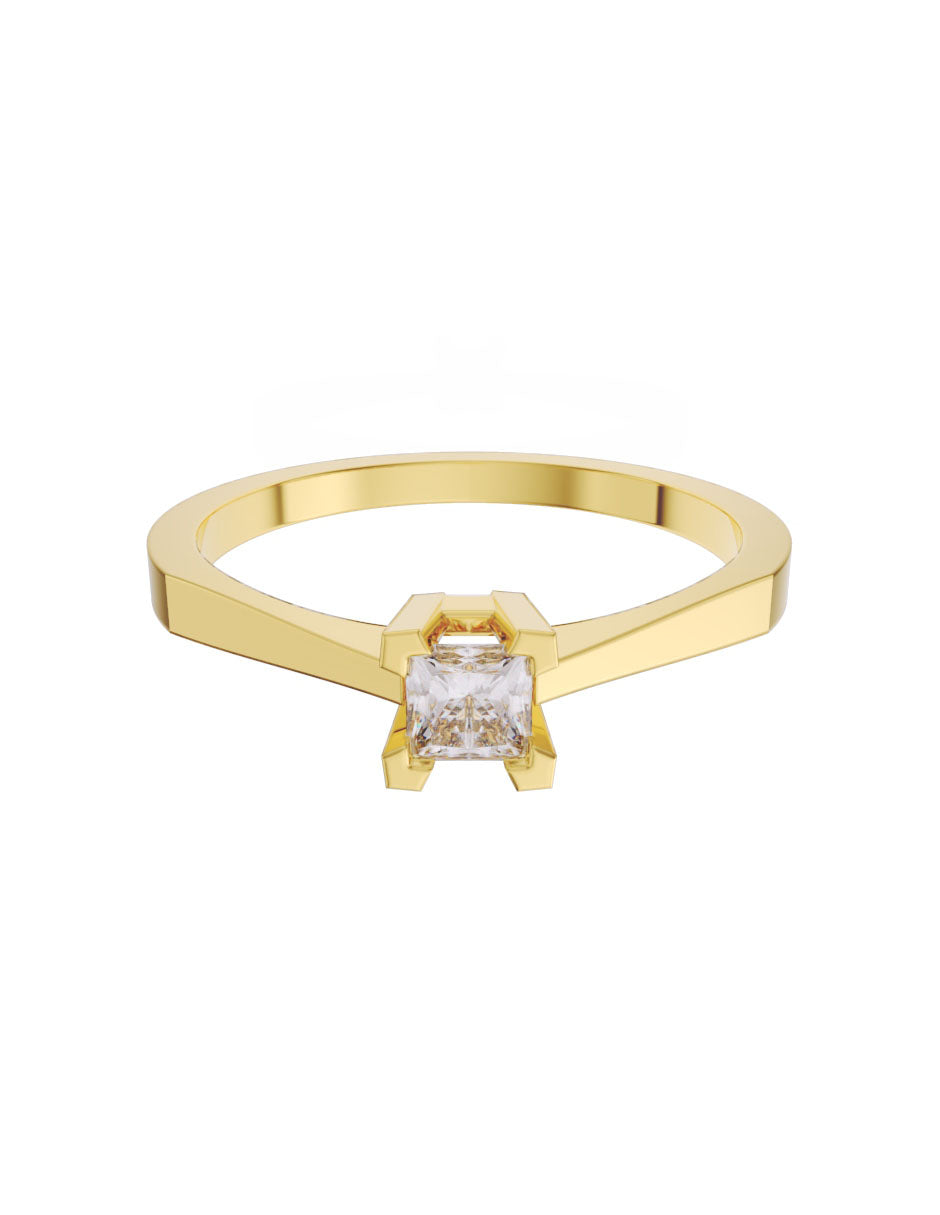 Anillo de compromiso de Oro de 14k con Diamante de 0.15 Ct