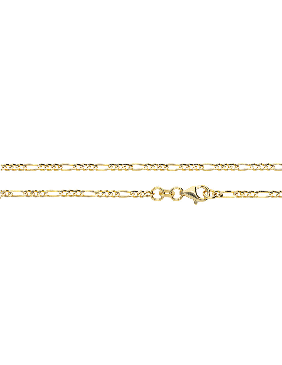 Pulsera de Oro Amarillo de 14k 2.06 mm Troquelada