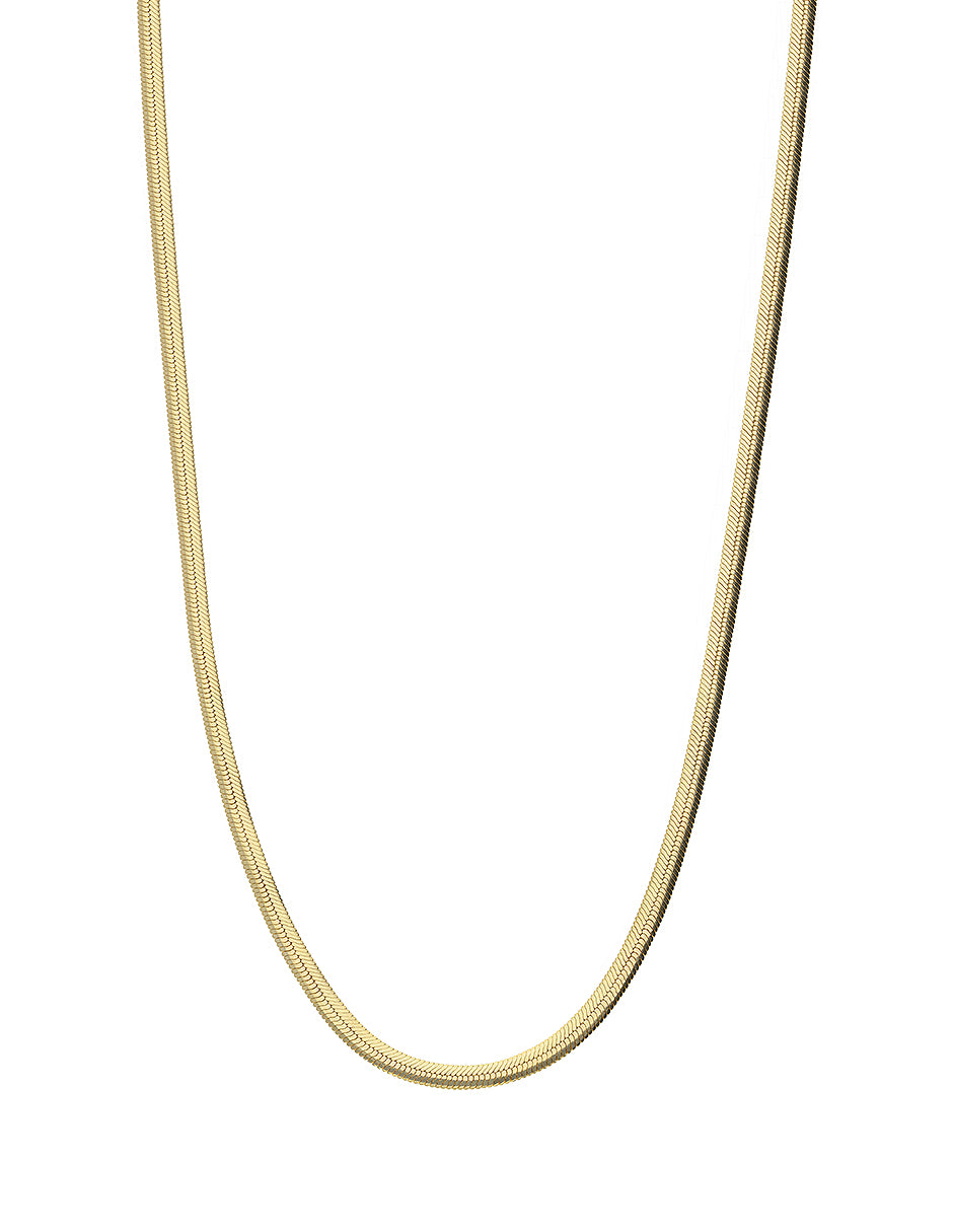 Cadena de Oro Amarillo 14K Tipo Víbora – 2.4 mm - Fonelli
