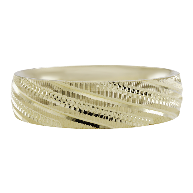 Argolla De Matrimonio Oro Amarillo 14K 5mm