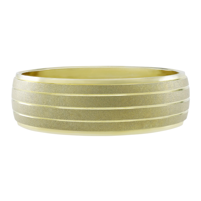 Argolla de Matrimonio Oro Amarillo 10k 6mm